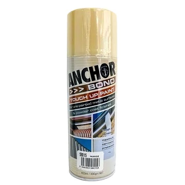 Anchor Bond Touch up Paint Powder Coat Finish Gull Grey 400 Ml/300 GM