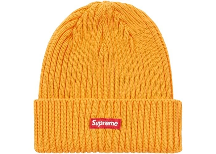 Bonnet Supreme Overtedyed mandarine SS20   Deadstock