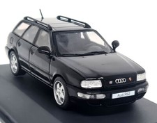 Solido 1/43 - Audi RS2 Avant 1995 Brilliant Black Diecast Scale Model Car