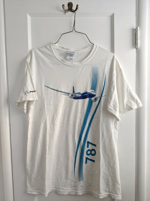 Vintage Boeing Shirt : Boeing 787 Tee T-shirt Men's Medium Vintage