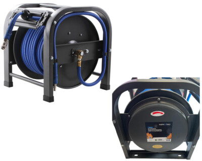 AEROTEC 25850035 Aero 30 Superflex Automatik Schlauchtrommel mit Arretierung