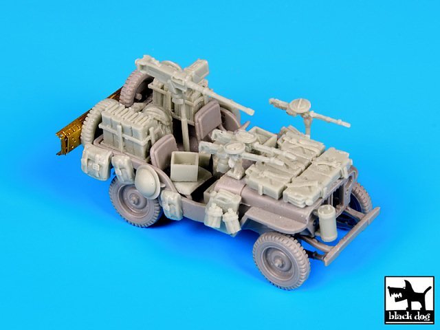 Black Dog 1/72 British SAS / LRDG Jeep North Africa 1942 Accessories Set T72063 Black Dog 1/72 British SAS / LRDG Jeep North Africa 1942 Accessories Set T72063