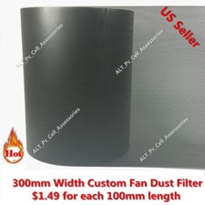 300mm Width Mesh Fan Filter Custom for 60mm 80mm 120mm 140mm 200mm 240mm 280mm