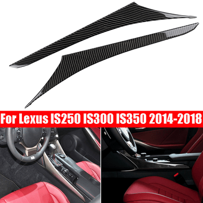 Red Carbon Fiber Gear Shift Panel Trim Cover Type A For Lexus IS250 2006-2012 Red Carbon Fiber Gear Shift Panel Trim Cover Type A For Lexus IS250 2006-2012