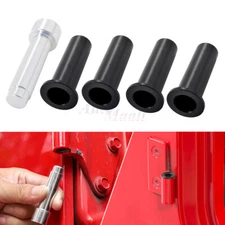 Door Hinge Pin Liners Bushings Tool Kit For Jeep Wrangler TJ YJ CJ LJ 1986-2006