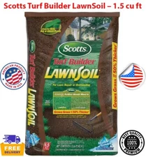 Scotts Turf Builder LawnSoil – 1.5 cu ft Bag (Model #79551750)