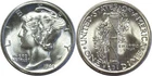 1944-S 10C Mercury Dime Silver Uncirculated