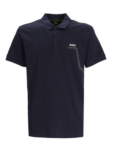 HUGO BOSS ТЕМНО-СИНЯЯ РУБАШКА POLO PADDY 3 50506183402 20390₽