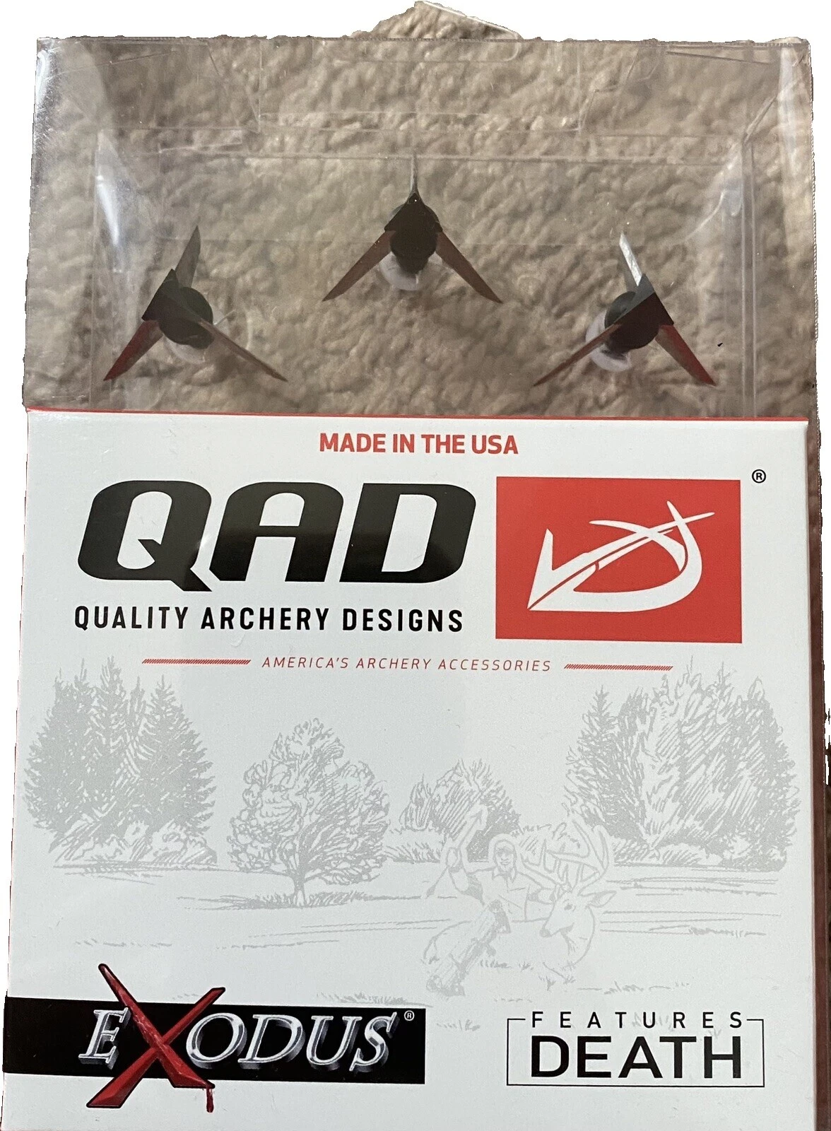 QAD Bow Hunting Recurve Archery Points & Arrowheads