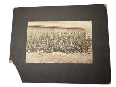 Little Mina Montana? Silver Mine? 1909 Children Mining Photograph