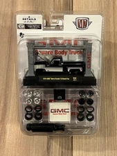 M2 Machines Desert Fox 1976 GMC Sierra Grande 15 Model Kit Lift Truck R32 New