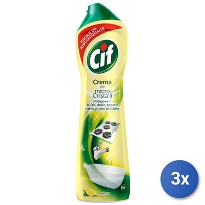 3X Cif Lemon Cream 750 ML