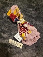 J.Crew Jule Collection Cotton Scarf   Multicolor Print   NWT