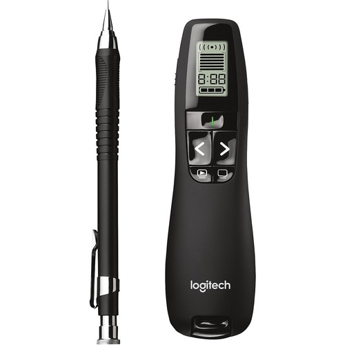 Logitech Professional Wireless Presenter w/Green Laser Pointer 100ft Projection - Picture 6 of 6