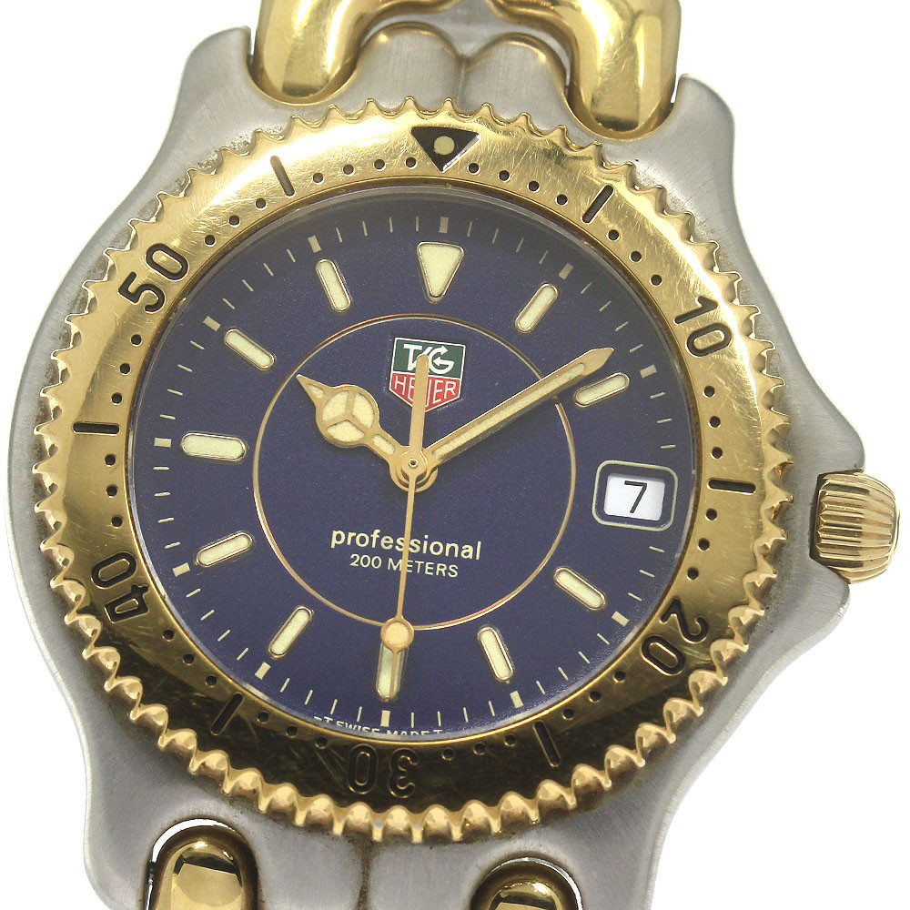 Tag Heuer WG1127 Cell Quartz Mens Watch Scratched B Condition