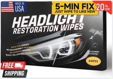 Toretark Headlight Restoration Kit - No-Sanding, Restore Yellowed, Foggy Headlig