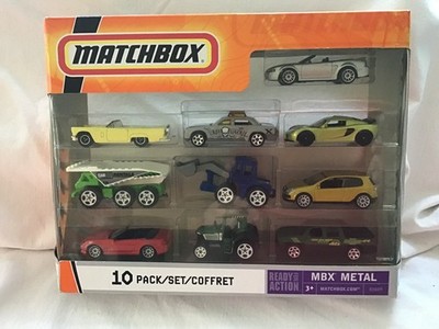 MATCHBOX 1O PACK GIFT SET - MBX METAL - BURIED TREASURE TAXI - UNGEÖFFNET