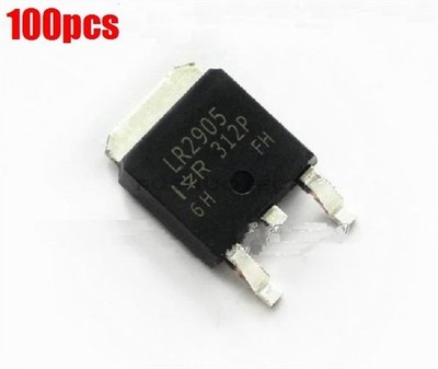 100Pcs Mosfet N-Ch 55V 42A Dpak IRLR2905TRPBF TO252 New Ic gz #hj