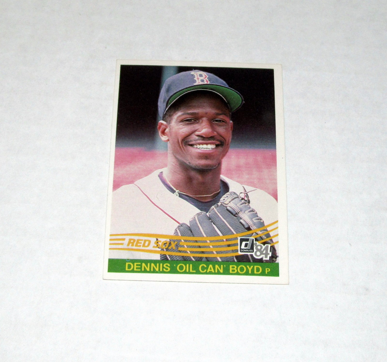 1984 Donruss 457 Dennis Oil Can Boyd Rookie RC  Red Sox NM+ (A)