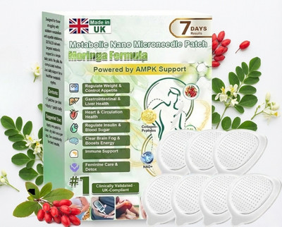 Moringa Berberine x NAD+ 10 in 1 Advanced Nano Microneedle Patches 4 Weight Loss