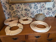 Basket Making Supply Lot Misc. Flat Various Sizes