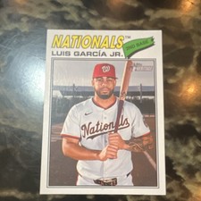 Topps Heritage 2026 Washington Nationals Luis García Jr Cade Cavalli Cards Lot