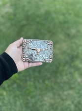 Beautiful Longhorn Buckle 🌵❤️‍🔥