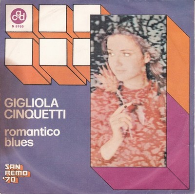 Gigliola Cinquetti -  45 Runden - 1970 - Romantischer Blues / Ich liebe dich selbst
