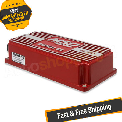 MSD 6201 Red Digital 6A Ignition Control for 4, 6 or 8 Cylinder Engines