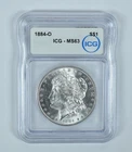 1884-O Morgan Silver Dollar MS63 ICG *5177