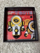 SPYBOTS Cybernetic Security Robots RoboEar Yellow Remote Listening Robot Toy