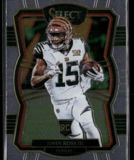 John Ross III 2017 Panini Select #150 RC Cincinnati Bengals