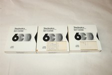 LOT OF 3 TECHNICS SH-CDS6 6 Disc Magazine Cartridge Changer