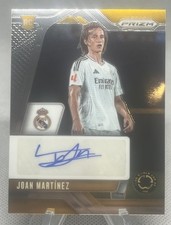 2025 Panini Prizm Club World Cup Joan Martinez ROOKIE RC AUTO REAL MADRID *PWE*