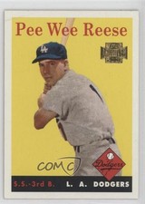 2001 Topps Archives Pee Wee Reese #330 HOF 16cj