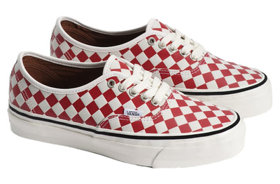 VN000D9NCIS Vans LX Authentic 44 Diamond Check ''Red/White'' (Herren)
