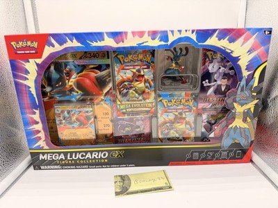 Pokemon TCG Mega Lucario ex Premium Figure Collection Box Factory