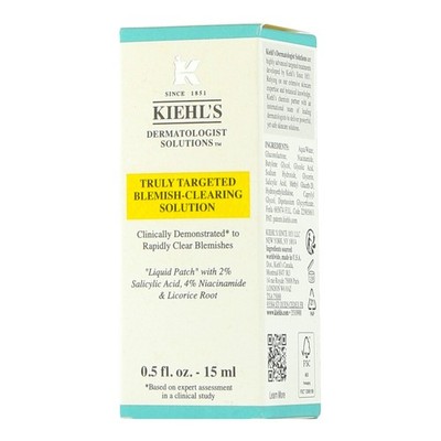Kiehl's Face Care Truly Targeted Blemish-Clearing Solution 15ml
