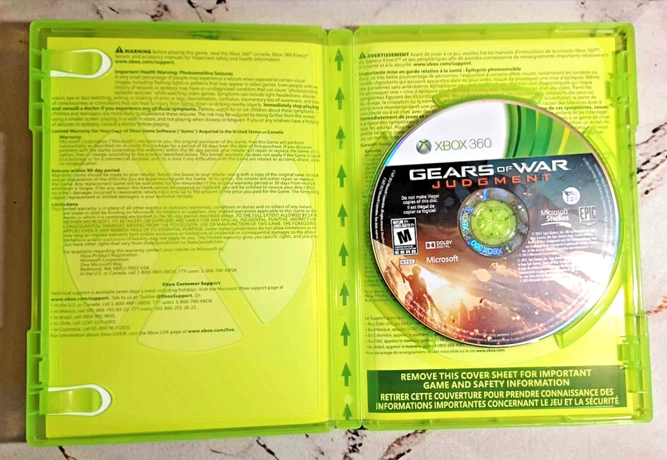 Gears of War Judgment Xbox 360 Video Game Multiplayer Shooter - Image 2 of 3