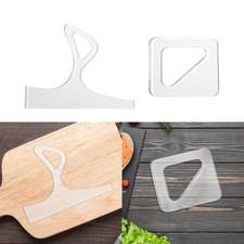 Cutting Board Handle Template Angled Curvy Tracing Stencils Clear Acrylic