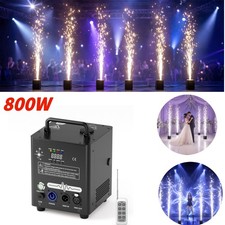 800W Cold Spark Machine Stage Effect DMX Firework Machine DJ Event Club Wedding