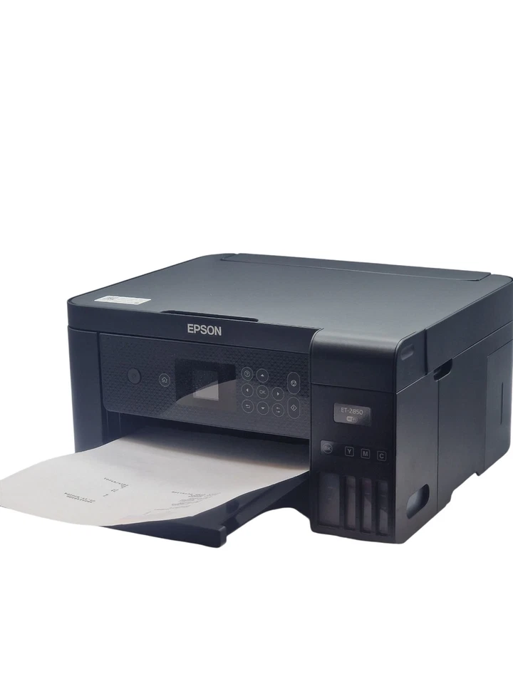 Epson Drucker Kopier Scanner EcoTank ET-2850, 3-in-1 Multifunktionsgerät WLAN - Bild 2 von 4