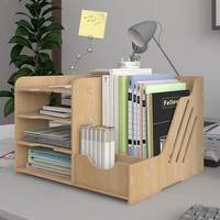 A4 Dokumentenablage Holz Briefablage Papierablage BüRo AblagefäCher Stabil 5Mm