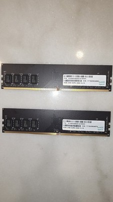 Apacer 16GB (2x8GB) DDR4 SDRAM DIMM PC4-2666 288-Pin Desktop RAM AU08GGB26CQYBGH