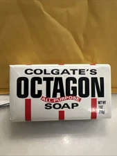 Vintage Colgate’s Octagon All-Purpose Soap Net Wt 7oz New Old Stock Sealed