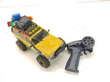 UPGRADED FMS Toyota FCX18 Mini Land Cruiser Orange Rock Crawler RTR w/ Accessori
