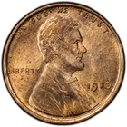 1910 LINCOLN WHEAT CENT 1C PCGS MS64 RB (PQ255)