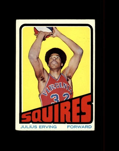Julius Erving 1972-73 Topps #195 Virginia Squires Rookie Card