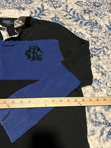 Polo Ralph Lauren Vintage Mens Long Sleeve Rugby Shirt  Size Large READ DIS by Ralph Lauren, Size L, $40 - Photo 7