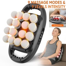 16 Head Massage Gun Deep Tissue Massager 9 Modes 2000mAH Muscle Relax